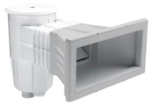 [00251CL129] SKIMMER 15 L PISC. HORM. CON BOCA AMPLIACION TAPA CIRCULAR GRIS CLARO