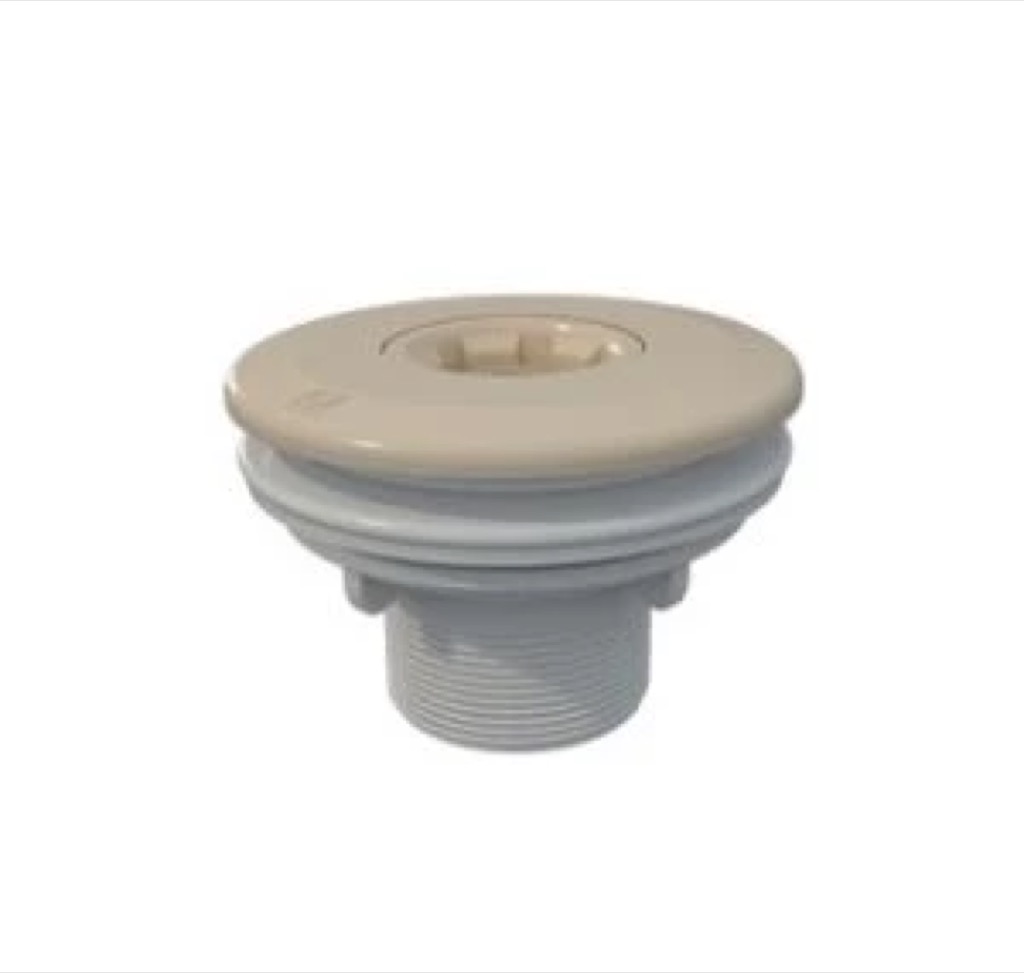 [00330CL090] BOQUILLA IMPULSIÓN PISC. LINER MULTIFLOW ROSCA D. 2'' COLOR BEIGE