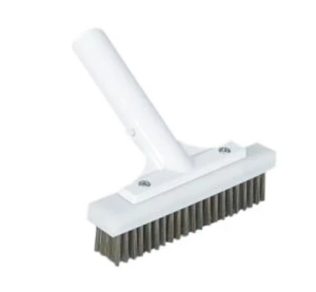 [01407] CEPILLO RECTO 165 mm CLASSIC SOPORTE ALUM. PELO INOX - CLIP