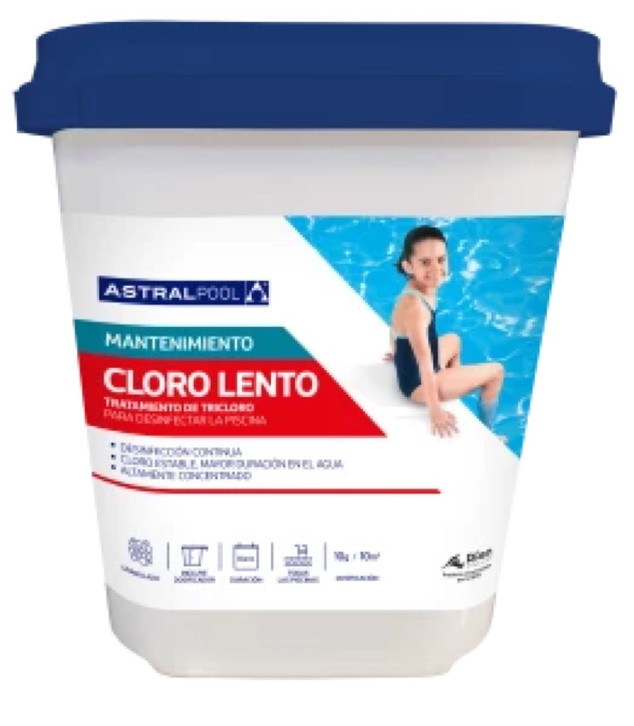 [11405] TRICLORO GRANULADO 5 kg - FORMATO CUADRADO (4 UNIDADES)