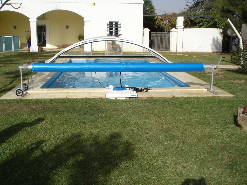 [2001] Enrollador telescopic de 3-4m tubo Ø120mm Manual