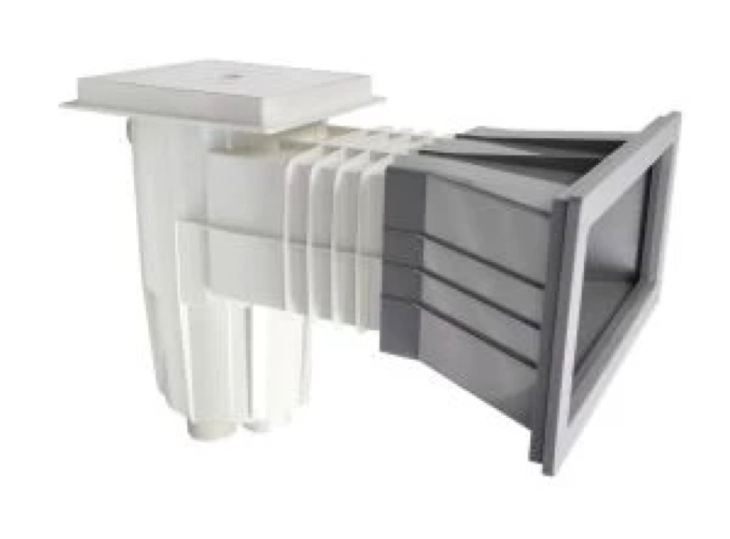 [34413CL129] SKIMMER 15 L PISCPREF. BOCA APLIACIÓN T.CUADR. EMB. GRIS CALRO