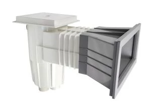[34413CL129] SKIMMER 15 L PISCPREF. BOCA APLIACIÓN T.CUADR. EMB. GRIS CALRO