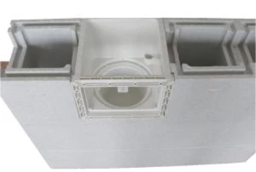 [66756] SKIMMER SPS 250, 17 L PISCINA PREFABRICADA CON INSERTOS ENCOLAR 63 NORMA