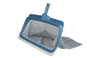 [69666] RECOGEHOJAS DE BOLSA DE PLASTICO (CLIP) MANGO FIJO (PALOMILLA) BLUE LINE