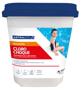 [75157] CLORO DE CHOQUE 5 kg - FORMATO CUADRADO (4 UNIDADES)