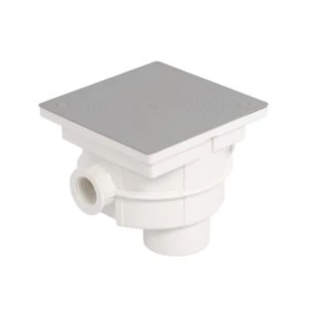 [75972CL129] Caja conexiones STD. Conexión interior prensaestopa M25 y exterior rosca hembra M25 + D50. Gris claro