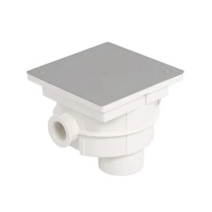 [75972CL129] Caja conexiones STD. Conexión interior prensaestopa M25 y exterior rosca hembra M25 + D50. Gris claro