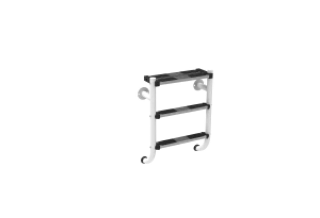 Escalera partida tecnología Plascoat - 2+1 peldaños