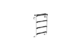 [76698] Escalera partida tecnología Plascoat - 3+1 peldaños