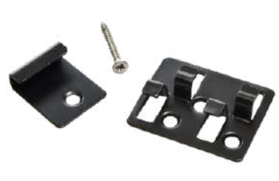[A10306] Grapa acero doble clip e inicio y tornillo acero inox.304