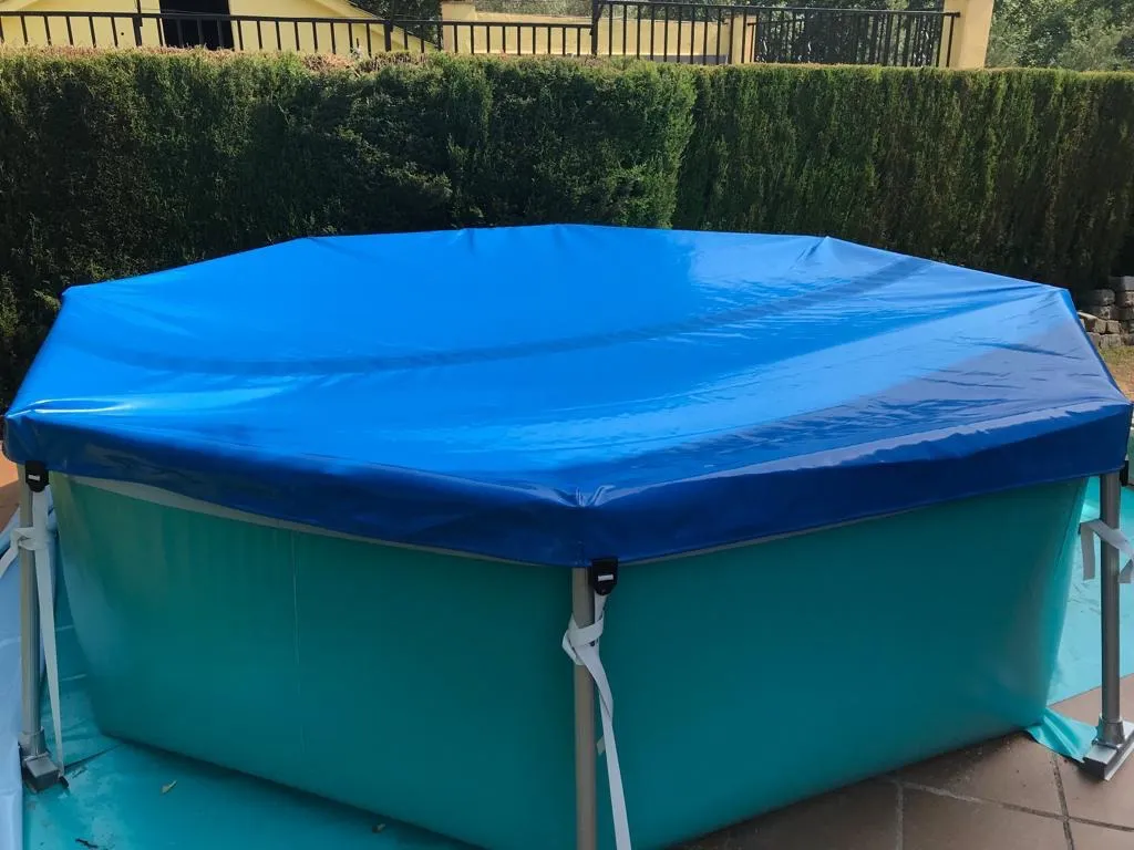 Cubiertas piscinas desmontables