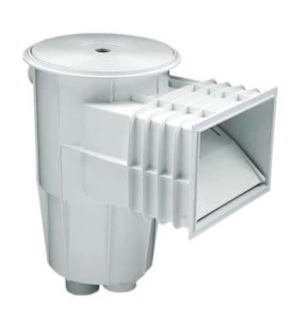 [249] SKIMMER 15 L PISC. HORM. CON BOCA STANDARD TAPA CIRCULAR (Blanco)